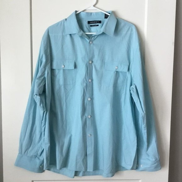 Men's Axist Slim Fit Dress Shirt size XXL - Picture 2 of 6